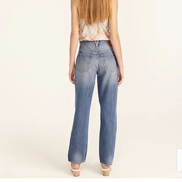 J.Crew Slouchy Boyfriend faded jeans Paulette wash 24 NEW NWT - Picture 4 of 9